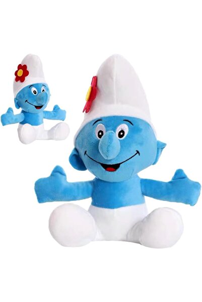 Leno Smurf Plush Toy with Cartoon Animation Design, Stuffed Soft Toy for Girl...