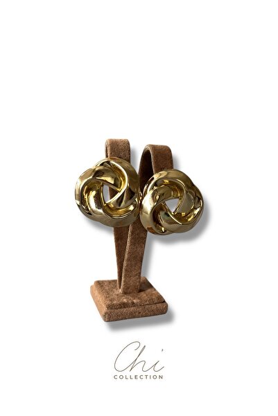 Gold Çelik Küpe