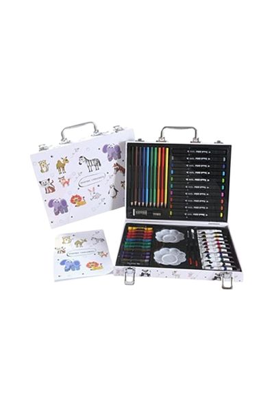 Other Children’s Art Set in Portable Case – Complete Drawing & Coloring Kit with Watercolors,