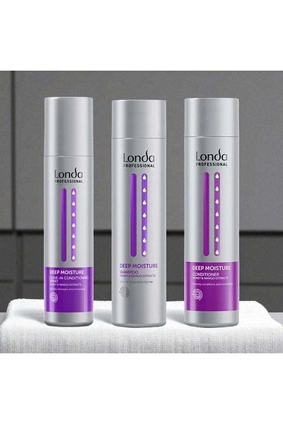 Londa Professional Pachet Hidratare Profundă – Șampon 250ml + Balsam 250ml + Spray fără clătire 250ml
