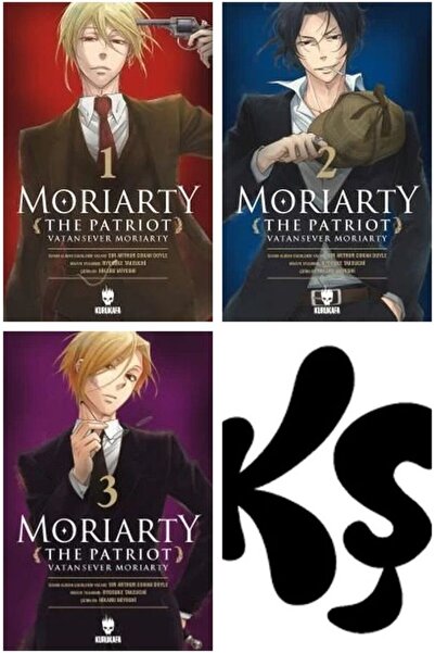 Kurukafa Yayınları Moriarty the Patriot - Vatansever Moriarty 1-2-3 manga set...