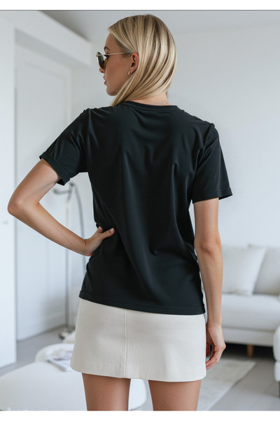 Weyeze Μπλουζάκι με λεπτομέρεια εκτύπωσης άνετου καλουπιού 38684WYZ