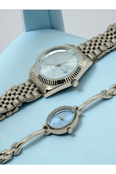 MAC CENTER Couple Watch Combination-Matching Watch Combination Men's Watch-Women's Watch-Couple Watch- Watch-Bay Watch