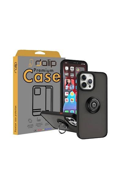 dalip Case for Samsung Galaxy Note 20 Ultra / Note 20 Ultra 5G, MIL STD Mag Ring, HQ TPU, Black