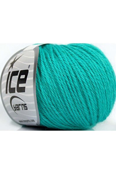 Ice yarns 6×50 جرام. خيوط ميرينو للأطفال، أكريليك، صوف ميرينو، أخضر زمردي، لل...