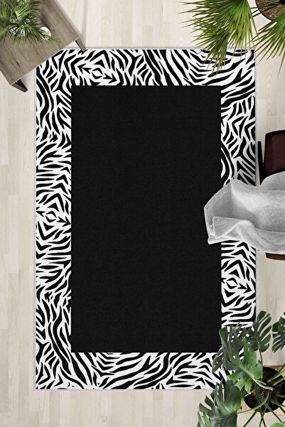 Monnhein Covor lavabil cu bază anti-alunecare – Covor modern cu imprimare dig...