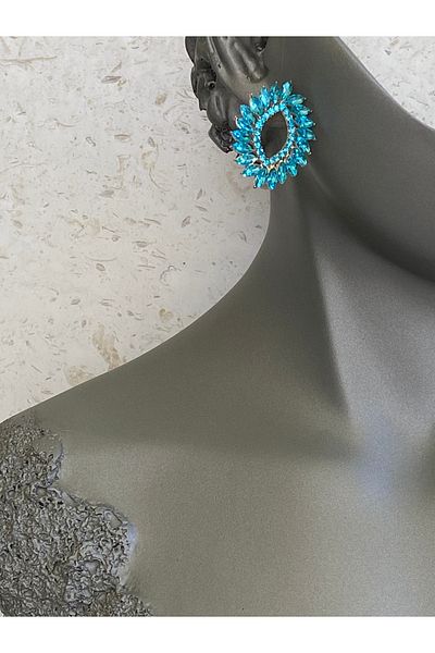 Lucios Evening Dress Oval Nail Earring