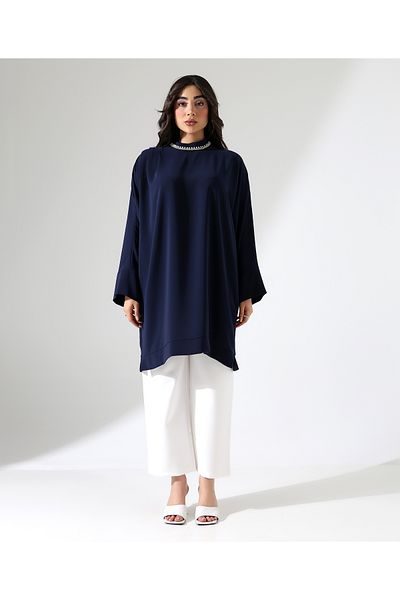 Fi'l Arz Fashion Pearl Long Tunic