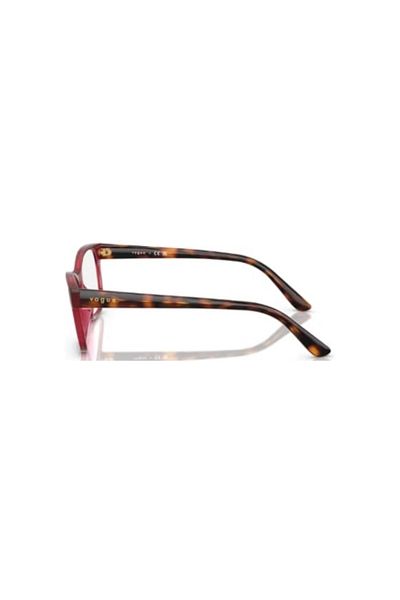 Vogue Vo5646-I 2672 52Ekt Women's Blue Light Protection Screen Glasses (Burgundy/Dark Brown)