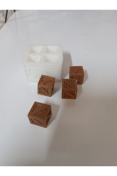 AnkaHobiMarket Dörtlü Kasa Silikon Kalıp (S921)