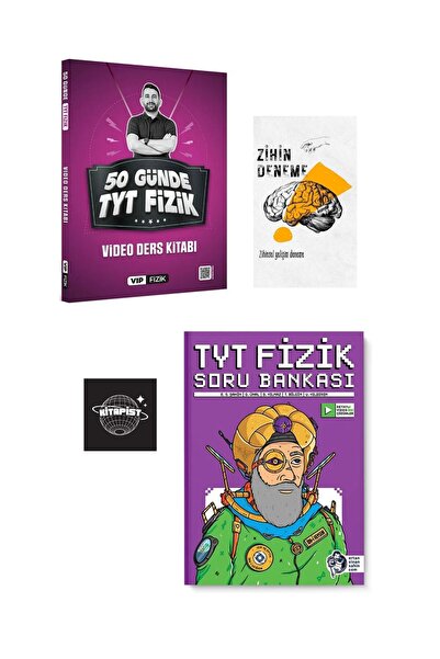 Karma Kitaplar VİP FİZİK 50 GÜNDE FİZİK VİDEO DERS+ E.SİNAN ŞAHİN TYT FİZİK S...
