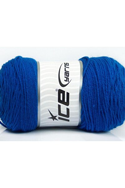 Ice yarns 2×200 جرام. خيوط شتوية زرقاء من نوع ساڤر، خيوط مسطحة، مصنوعة من الص...
