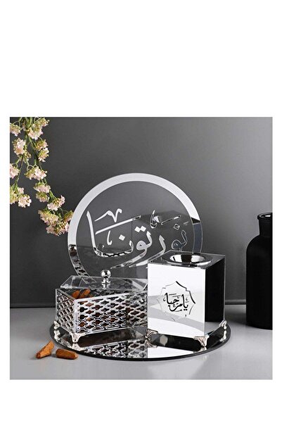 Story of candle مبخرة بعبارة يامرحبا مع صندوق بخور واستاند بعبارة حياكم الله ...