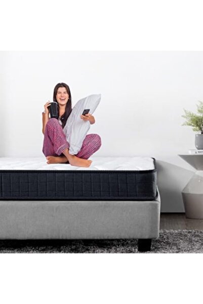 INFINI HOMES Small Single High Density Foam White Flat Mattress (90L X 190W X 20H)