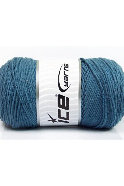 Ice yarns (2 قطعة 200 جرام) SAVER 2 Pack Denim Blue Winter،