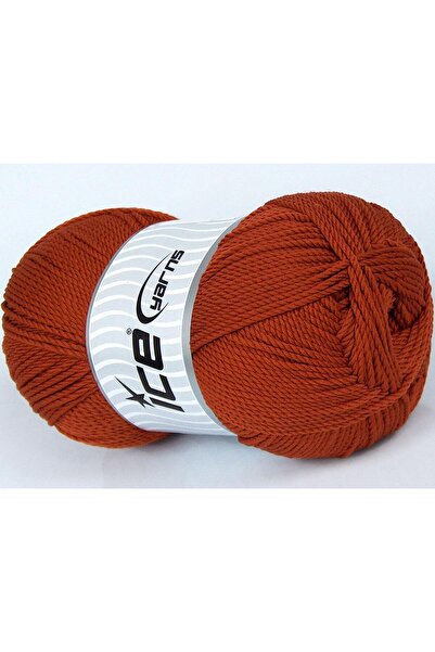 Ice yarns 4x100 جرام. خيوط تويستر دي كيه أكريليك ذهبية داكنة للشتاء، خيوط مست...