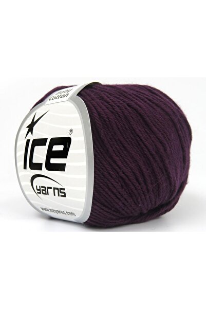 Ice yarns 8x50 جرام. بيبي كوتون مارون بيبي، خيوط صيفية، قطن، 100% قطن، مضاد ل...