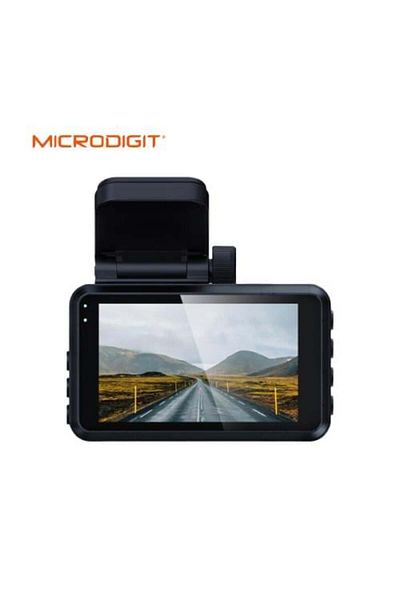 Microdigit 4K Front and Rear Dash Cam