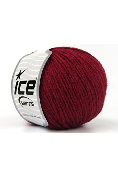 Ice yarns 8x50 جرام. خيوط بامبينو ميرينو أكريليك، صوف ميرينو أحمر، للشتاء، لل...
