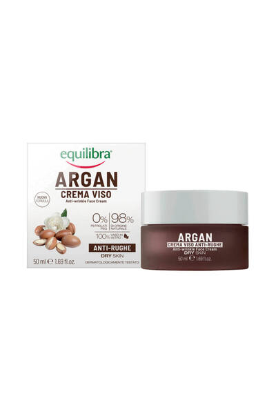 Equilibra Crema De Fata Anti-rid Cu Argan, Acid Hiauloronic, Ulei De Macese, ...