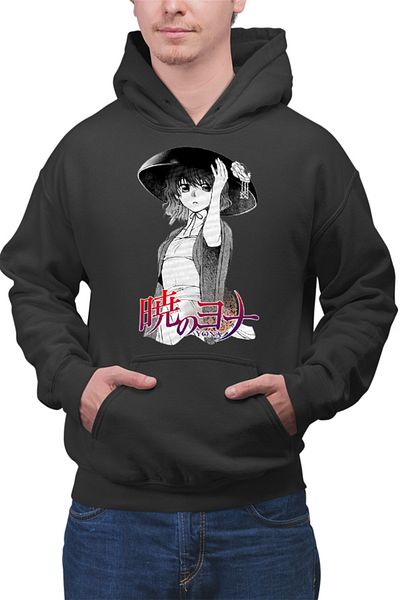 OEM Men's Hoodie Yona of the Dawn Manga Anime Hat Flower Yona