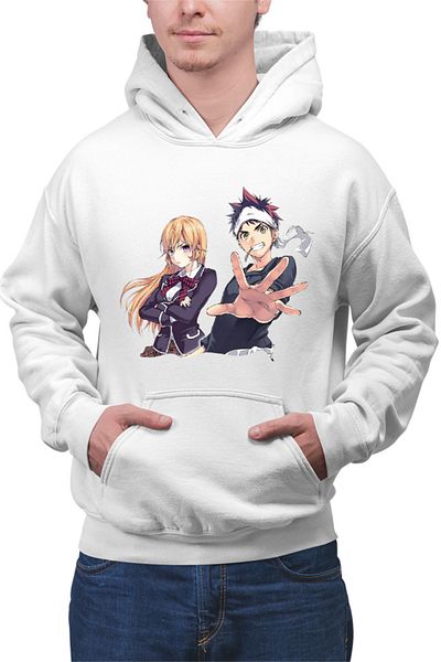 OEM Men's hoodie Food Wars Souma Erina Gourmet Bishoujo