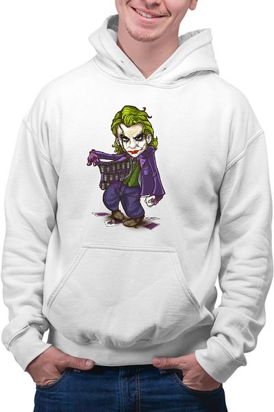 OEM Men's Hoodie Joker Ace Cards Chibi Cool