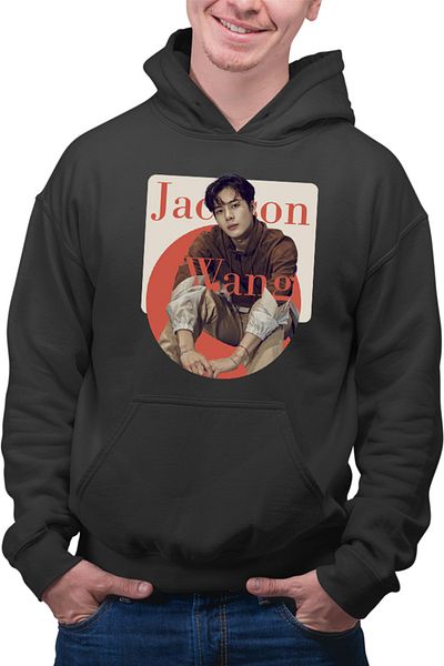 OEM Got7 Jackson Wang Chinese Rapper Dancer Multi Talent Men's Hoodie