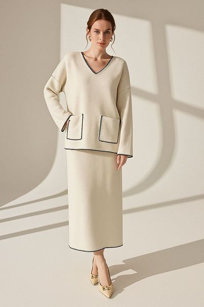 hidafashion Cowboy Sewed Skirt Suit