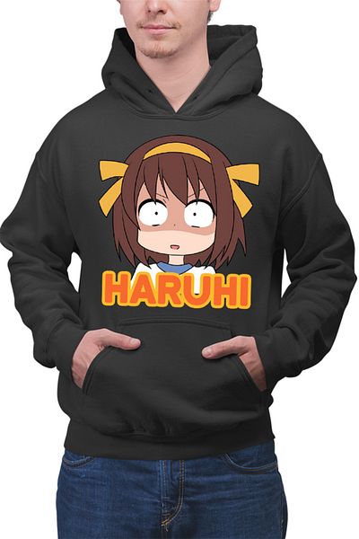 OEM Men's Hoodie Haruhi Suzumiya Sports Uniform Comedy Anime Weeb