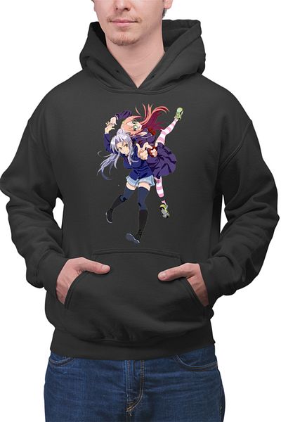 OEM Men's Hoodie Triage X Oriha Seifuku Mikoto Anime Monster