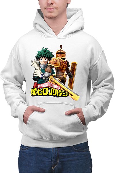 OEM Men's Hoodie Roblox Knight My Hero Academia Deku Anime