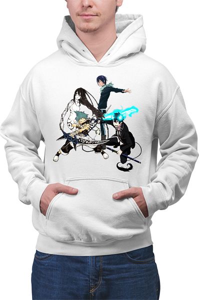 OEM Hanorac barbati Soul Eater Black Star Yato Noragami Rin Ao no Exorcist Ghost