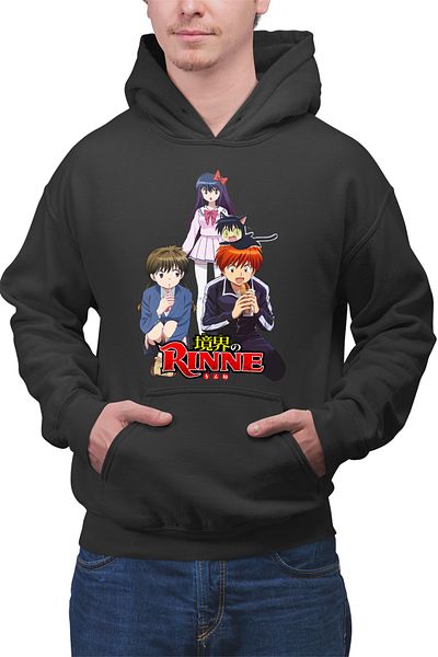 OEM Men's hoodie Rin-ne Trio Food Manga Kakalot