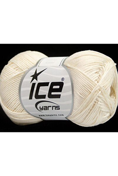 Ice yarns 6×50 جرام. خيوط قطنية صيفية من القطن المرسيريزد من ألمينا، قطن، 100...