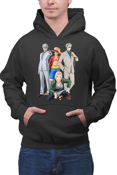 OEM Hanorac barbat Ajin Tosaki Naruto One Piece Luffy Jujutsu Kaisen