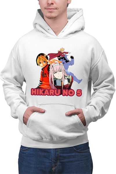 OEM Hanorac barbati Hikaru no Go Darling in the FranXX Zero Two Full Metal Alchemist