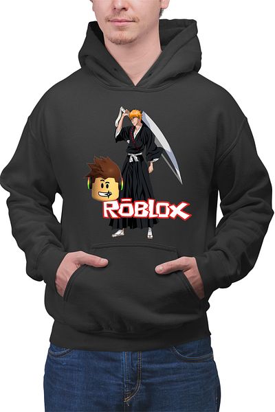 OEM Men's sweatshirt Bleach Ichigo Roblox Samurai Studio Home