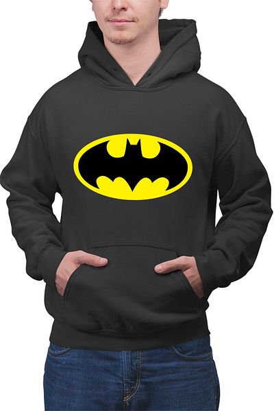 OEM Men's hoodie Batman Logo Dark Knight Rival Symbol