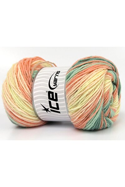Ice yarns مجموعة من 4 خيوط من خيوط Ice Yarns MAGIC LIGHT بوزن 100 جرام، بألوا...