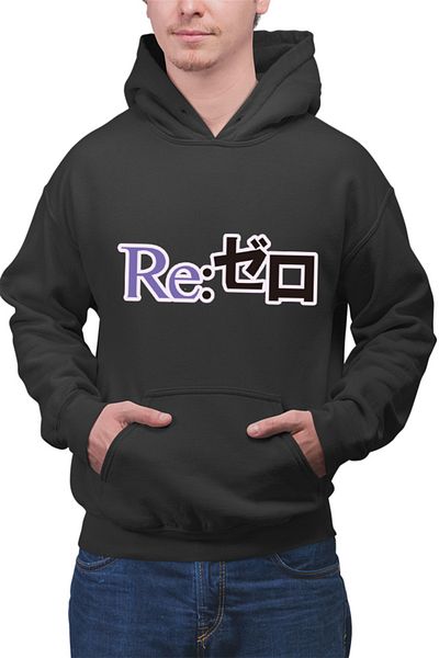 OEM Men's Hoodie Re Zero Logo Fantasy Drama Isekai Fortnite