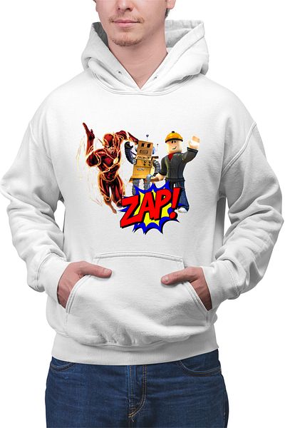 OEM Men's Hoodie The Flash Roblox Studio Platforms Drawings