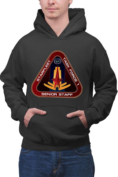 OEM Men's hoodie Star Trek Senior Staff Task Force Sigil