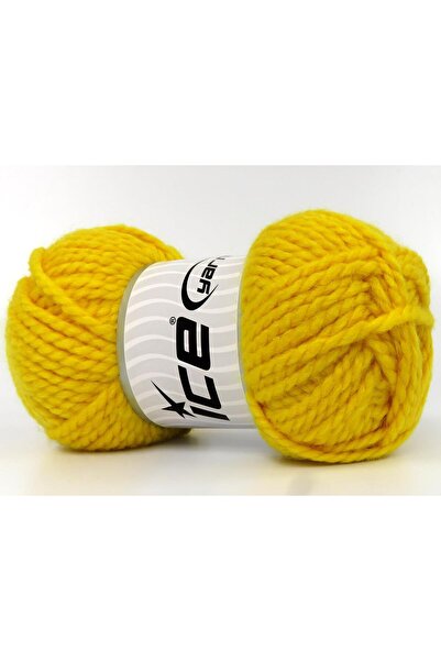 Ice yarns 2 × 150 جرام. صوف الألبين الألبكا، ألكا، أكريليك أصفر فاخر، ألكا، ش...