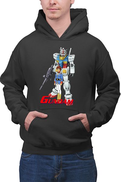 OEM Men's and women's Amuro Ray Robot Weapon hoodie