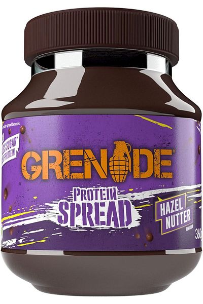 Grenade Grenade Plant-Based Protein Spread Hazelnut Nutter, 360g Jar (Pack of 1)
