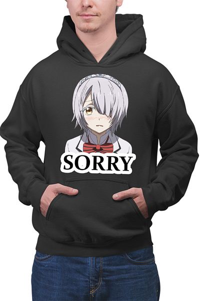 OEM Men's Hoodie Boarding School Juliet Manga Cat Otaku