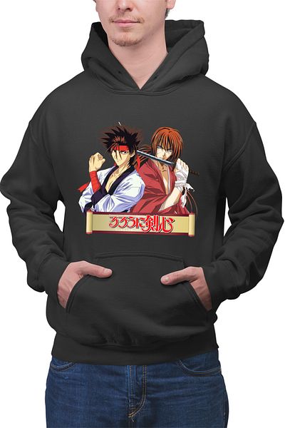 OEM Hanorac barbati Rurouni Kenshin Sanosuke Kenshin Manuscript