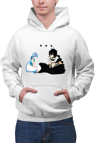 OEM Men's hoodie Magi The Labyrinth of Magic Alladin Judar 3 Points