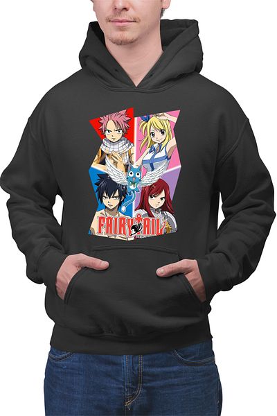 OEM Hanorac barbati Fairy Tail Dream Team Gang Cool Hero